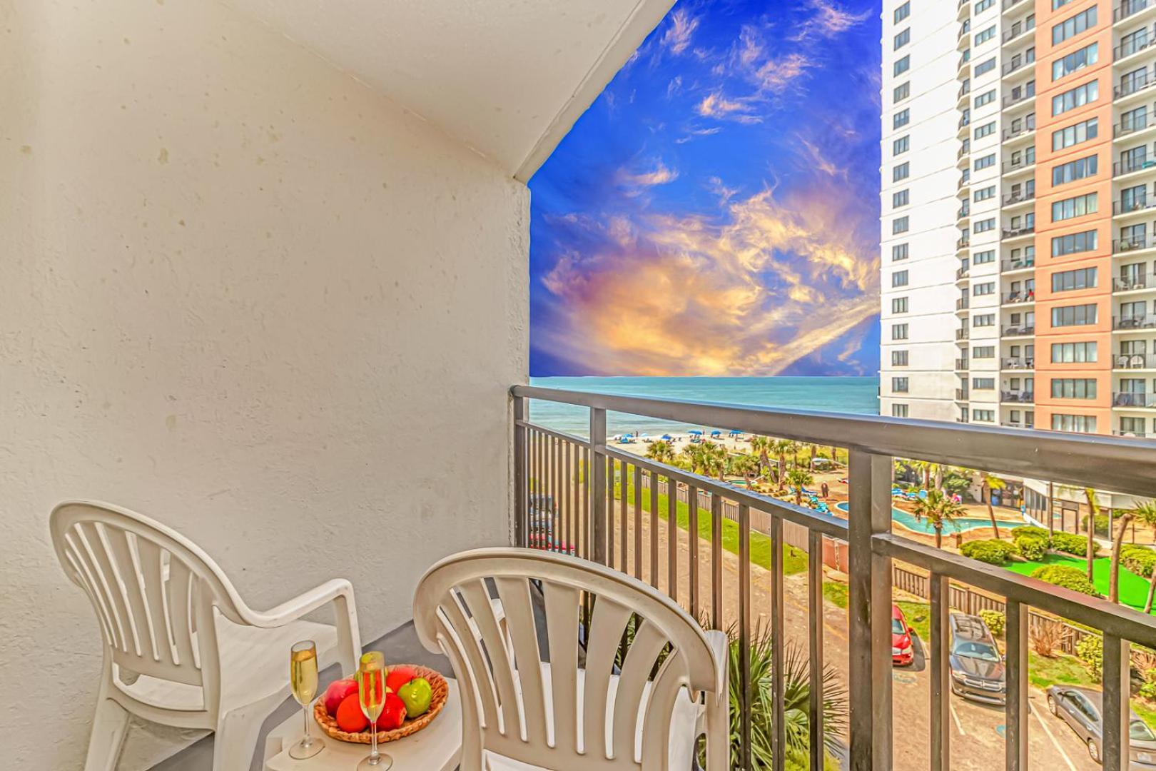 Oceanview 1 Bedroom Suite Landmark Resort 548 Perfect For A Couple Or Party Of 4 Myrtle Beach Exterior photo